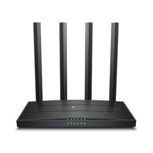 TP-LINK Router Wireless 1xWAN (1000Mbps), 4xLAN (1000Mbps), 1xUSB 2.0 port, Archer C6U