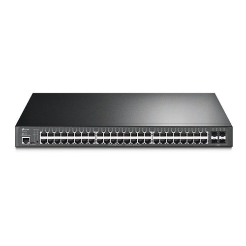 TP-LINK OMADA Switch 52x Gigabit L2+ Menedzselhető, 48 port PoE+ TL-SG3452P